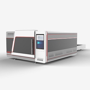 Máquina de corte a laser de fibra de plataforma de troca