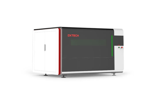 máquina de corte a laser de fibra de metal de alta precisão